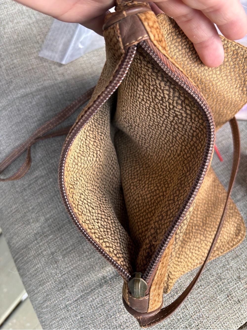 Vintage Borbonese Crossbody Bag - Picture 5 of 9